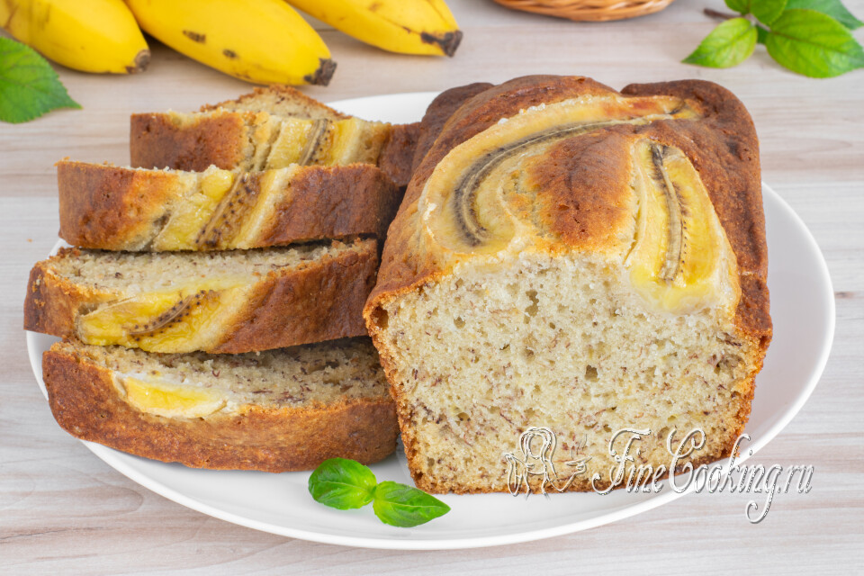 Банановый хлеб (Banana bread) — готовое блюдо