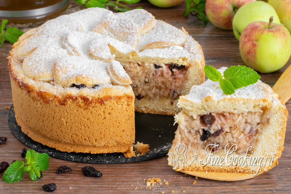 Берлинский яблочный пирог (Berliner Apfelkuchen) — готовое блюдо