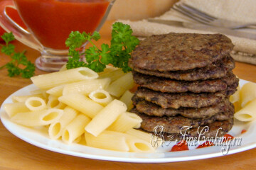Блинчики из куриной печени и сердечек
