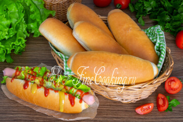 Булочки для хот-догов в домашних условиях