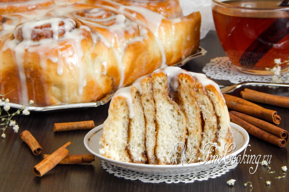 Булочки Синнабон (Cinnabon) — готовое блюдо