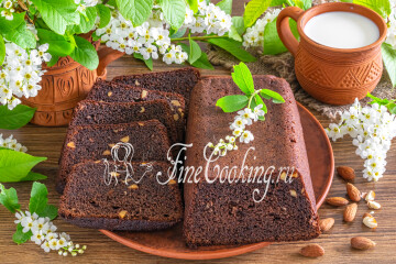 Черемуховый кекс в духовке