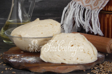 Дрожжевое тесто на растительном масле