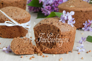 Гречневые кексы