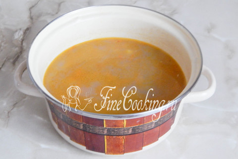 Гречневый суп с мясом. Шаг 9