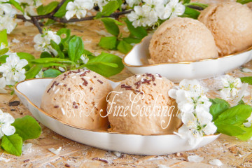 Карамельное мороженое