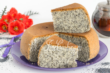 Кекс маковый