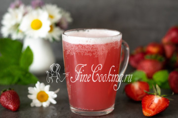 Клубничный квас