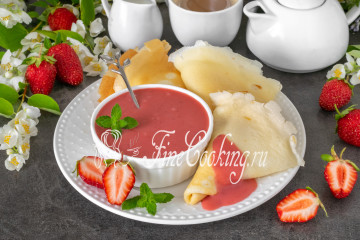 Клубничный курд