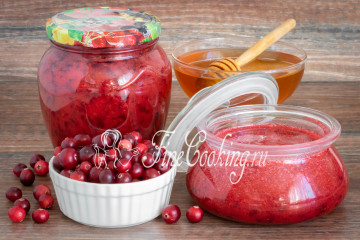 Клюква с медом