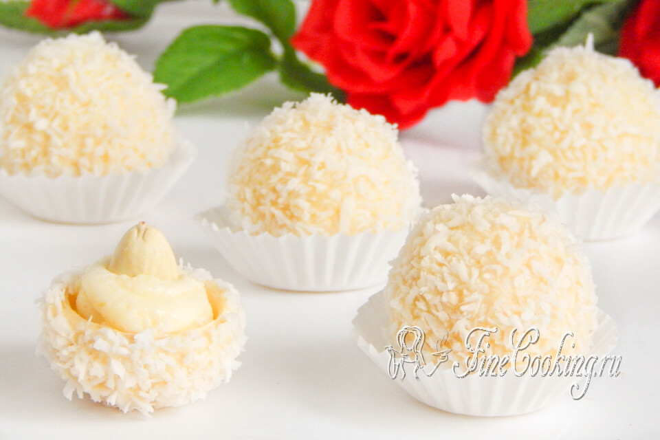 Конфеты Рафаэлло (Raffaello) своими руками — готовое блюдо