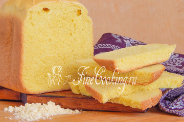 Кукурузный хлеб в хлебопечке