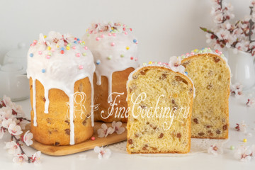 Кулич без молока (на воде)