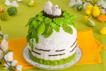 Кулич пасхальный на сметане