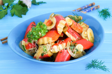 Маринованные крабовые палочки