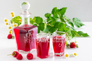 Настойка из малины на водке