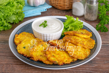 Оладьи из тыквы