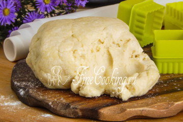 Песочное тесто с творогом
