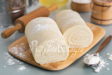 Постное слоеное тесто