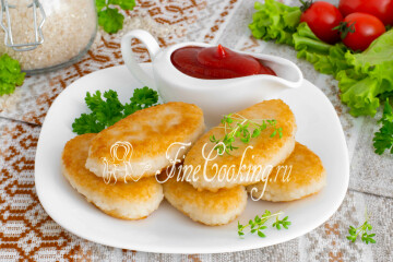 Рисовые котлеты