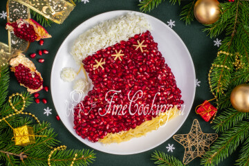 Салат Сапожок на Новый год