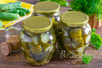 Самые вкусные огурцы по-фински на зиму — рецепт с горчицей без стерилизации