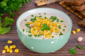 Суп Чаудер кукурузный