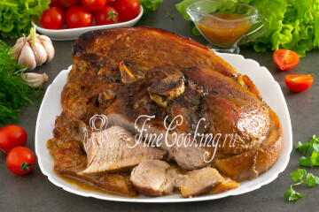 Свинина в соусе Терияки в духовке