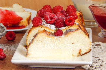 Творожная запеканка из 3 ингредиентов