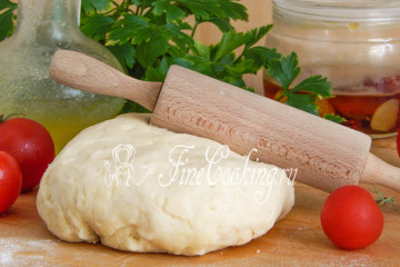 Творожное тесто для пиццы