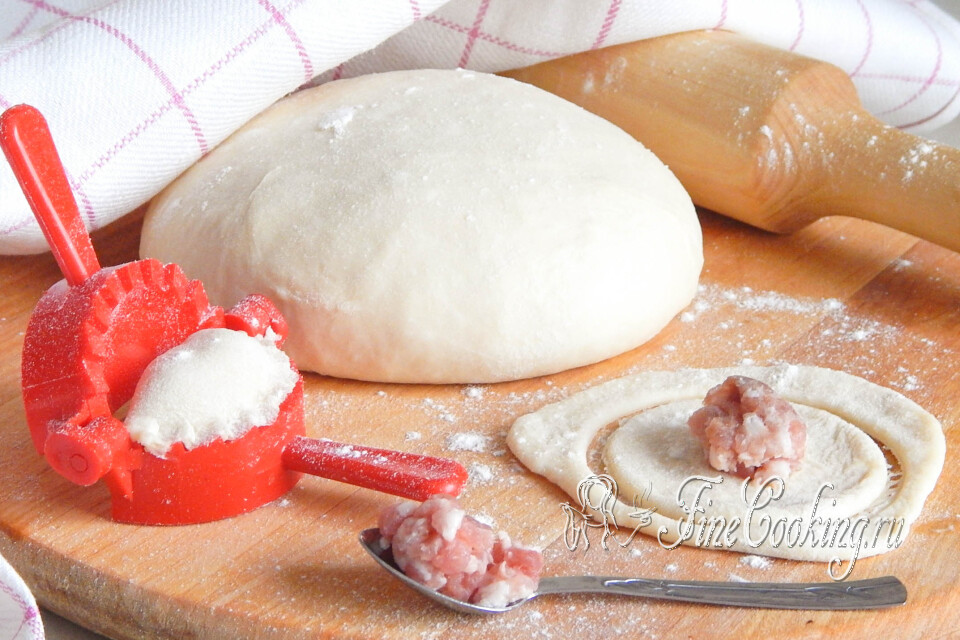 Вкусное тесто для пельменей — готовое блюдо