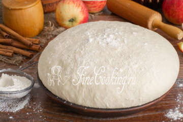 Заварное дрожжевое тесто