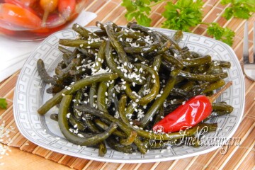 Жареные стрелки чеснока